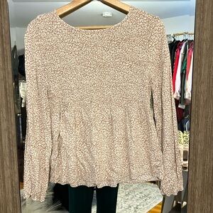 Urban Romantics, long sleeve blouse